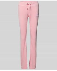 Juicy Couture - Sweatpants mit Label-Stitching - Lyst