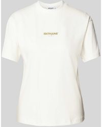 Sixth June - T-Shirt mit Label-Print Modell 'AZULEJOS' - Lyst