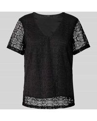 Vero Moda - Regular Fit T-Shirt mit Ausbrenner-Effekt Modell 'MAYA' - Lyst