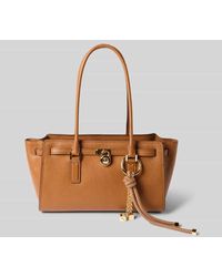 MICHAEL Michael Kors - Handtasche mit Label-Anhänger Modell 'HAMILTON' - Lyst