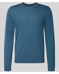 Paul Smith - Strickpullover mit gerippten Abschlüssen - Lyst