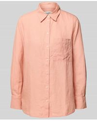 Marc O' Polo - Regular Fit Leinenbluse Aus Leichter Qualität Mit Brusttasche - Lyst