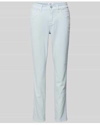 Cambio - Slim Fit Jeans Mit Verkürztem Schnitt Modell 'Piper' - Lyst