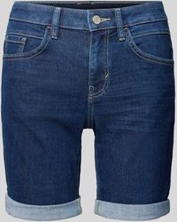 Tom Tailor - Slim Fit Jeansshorts im 5-Pocket-Design - Lyst