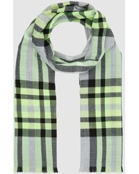 Fraas - Schal Mit Tartan-Karo - Lyst