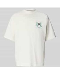 carlo colucci - Oversized T-Shirt Met Labelprint - Lyst