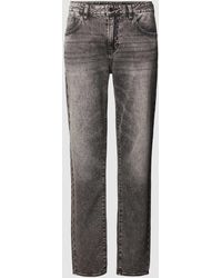 Armani Exchange - Slim Fit Jeans Met Knoopsluiting - Lyst