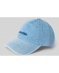 Calvin Klein - Basecap mit Label-Stitching - Lyst