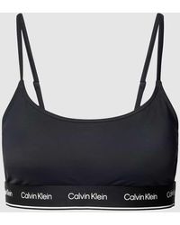Calvin Klein - Bikini-Oberteil im Bralette-Look - Lyst