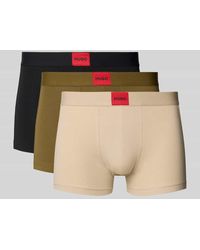 HUGO - Trunks mit elastischem Bund im 3er-Pack - Lyst