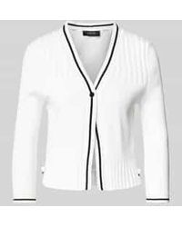Marc Cain - Gebreid Jack Met Knoopsluiting. - Lyst