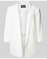 Pieces - Regular Fit Longblazer mit Viskose-Anteil Modell 'BOSELLA' - Lyst