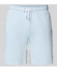 Ellesse - Regular Fit Sweatshorts Met Logobadge, Model 'Harkan' - Lyst