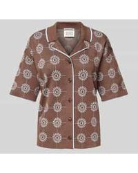 Scotch & Soda - Regular Fit Gebreide Blouse Met 1/2-mouwen - Lyst