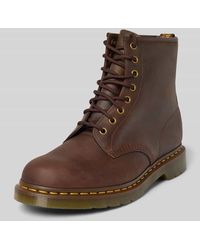 Dr. Martens - Boots aus Leder mit Label-Detail Modell 'EYE' - Lyst