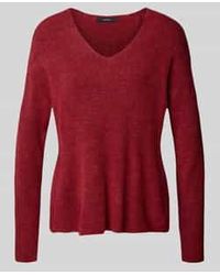 Vero Moda - Regular Fit Gebreide Pullover Met V-Hals, Model 'Crewlefile' - Lyst