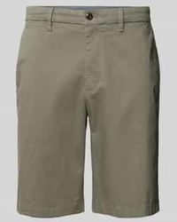 Tommy Hilfiger - Regular Fit Korte Broek Met Structuurmotief - Lyst