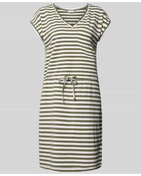 B.Young - Knielanges Kleid mit Tunnelzug Modell 'Pandinna' - Lyst
