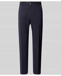 SELECTED - Slim Fit Anzughose Mit Knopf- Und Reißverschluss - Lyst