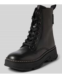 Marc O' Polo - Schnürstiefel aus echtem Rindsleder Modell 'ELISA' - Lyst