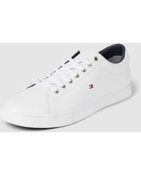 Tommy Hilfiger - Essential Leather Sneakers Voor - Lyst
