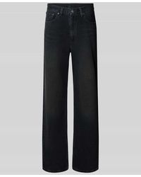 Levi's - Loose Straight Fit Jeans mit Eingrifftaschen Modell '565' - Lyst