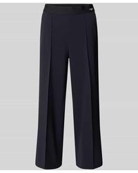 Cambio - Straight Fit Stoffhose mit Ziernaht Modell 'Cameron' - Lyst