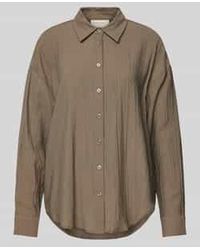 Freequent - Overhemdblouse Met Knoopsluiting - Lyst
