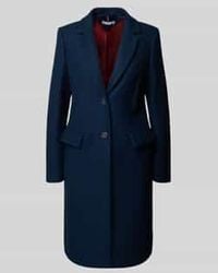 Tommy Hilfiger - Regular Fit Lange Jas Van Wolmix Met Kasjmier - Lyst