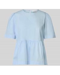 Rich & Royal - Bluse mit Rundhalsausschnitt und Knopfverschluss - Lyst