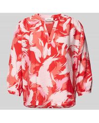 S.oliver - Regular Fit Blusentop aus Viskose-Mix - Lyst