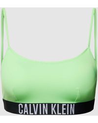Calvin Klein - Bikini-Oberteil im Bralette-Look Modell 'INTENSE POWER' - Lyst