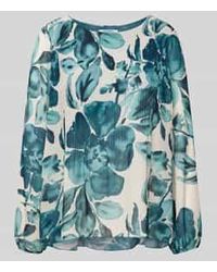 ZABAIONE - Regular Fit Blouse Met Plissévouwen - Lyst