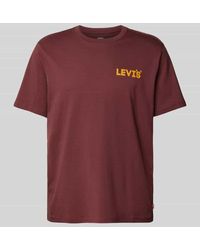 Levi's - T-Shirt mit Logo-Print - Lyst