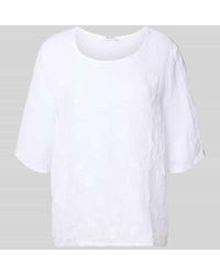 ZABAIONE - Loose Fit Blusenshirt aus reinem Leinen - Lyst