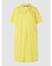 Marina Rinaldi PLUS SIZE Kleid mit Reverskragen - Gelb