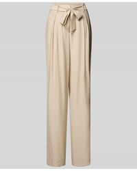 MSCH Copenhagen - High Waist Hose mit Bindegürtel Modell 'Nyla Amabella' - Lyst