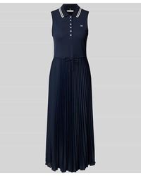 Tommy Hilfiger - Polokleid Im Ärmellosen Design - Lyst