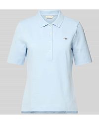 GANT - Poloshirt Mit Label-Stitching - Lyst