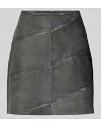 Y.A.S - Minirok Met Knoop- En Ritssluiting Model 'maya' - Lyst