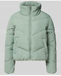ONLY - Regular Fit Gewatteerd Jack Met Opstaande Kraag, Model 'Maggi Life' - Lyst