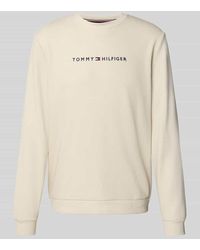 Tommy Hilfiger - Regular Fit Sweatshirt aus Baumwoll-Mix Modell 'TRACK TOP' - Lyst