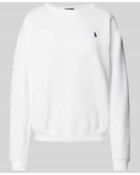 Polo Ralph Lauren - Oversized Sweatshirt Met Logostitching - Lyst