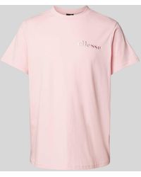Ellesse - T-Shirt mit Label-Stitching Modell 'MARGOLIA' - Lyst