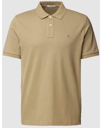 GANT - Regular Fit Poloshirt mit Label-Stitching Modell 'SHIELD' - Lyst