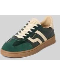 GANT - Sneakers Van Echt Leer Met Reliëflogo, Model 'Cuzima' - Lyst