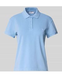 Jake*s - Poloshirt mit Motiv-Stitching - Lyst