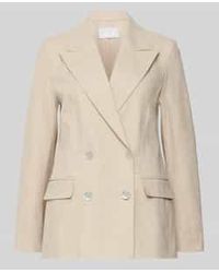 Jake*s - Regular Fit Blazer Van Mix Van Katoen En Linnen Met Dubbele Knoopsluiting - Lyst