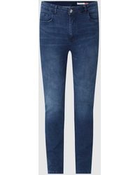 Review - Skinny Fit Jeans mit Knopf- und Reißverschluss - Lyst