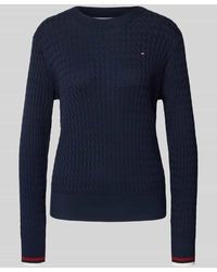 Tommy Hilfiger - Regular Fit Pullover aus reiner Baumwolle - Lyst